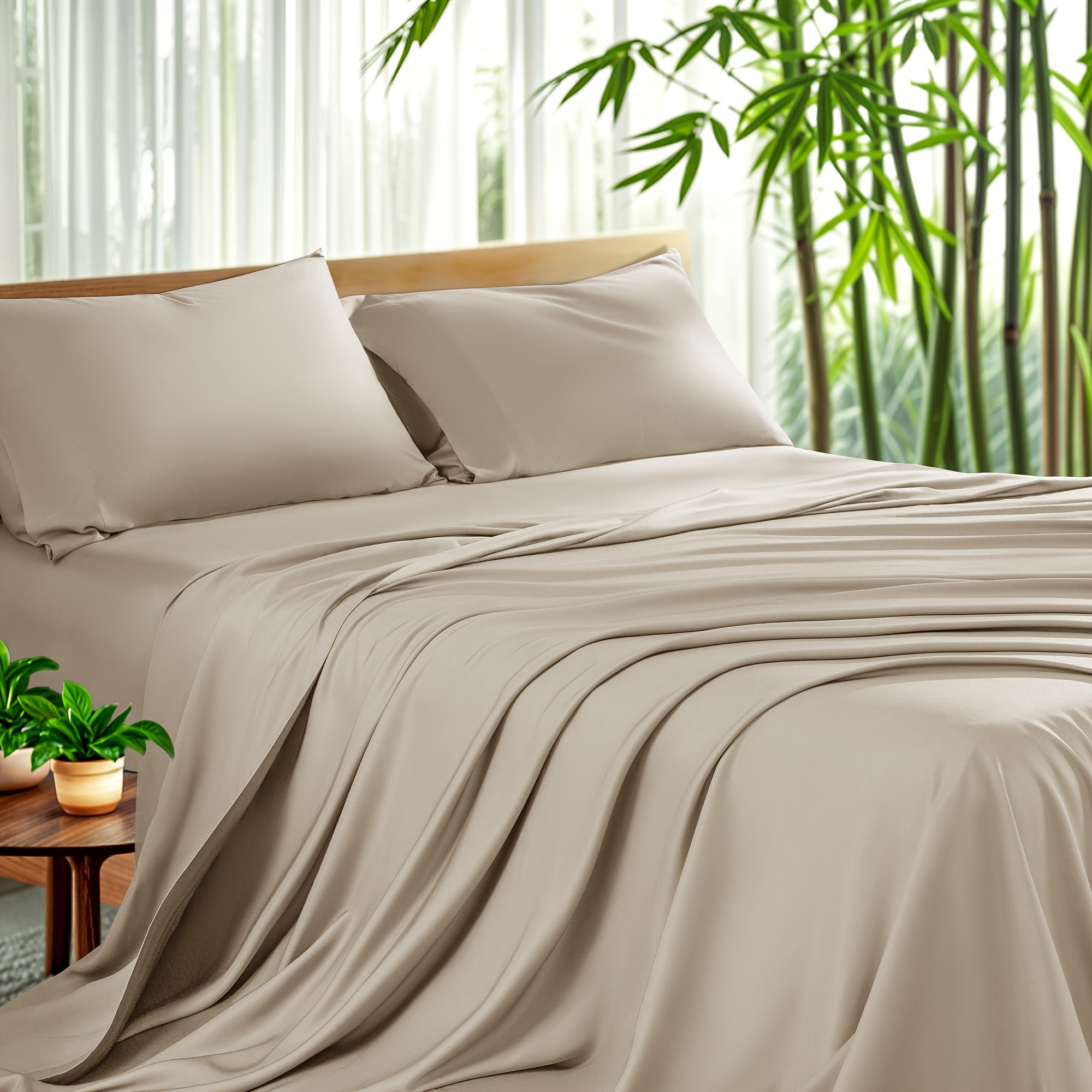 Cooling Bamboo Bed Sheet Set