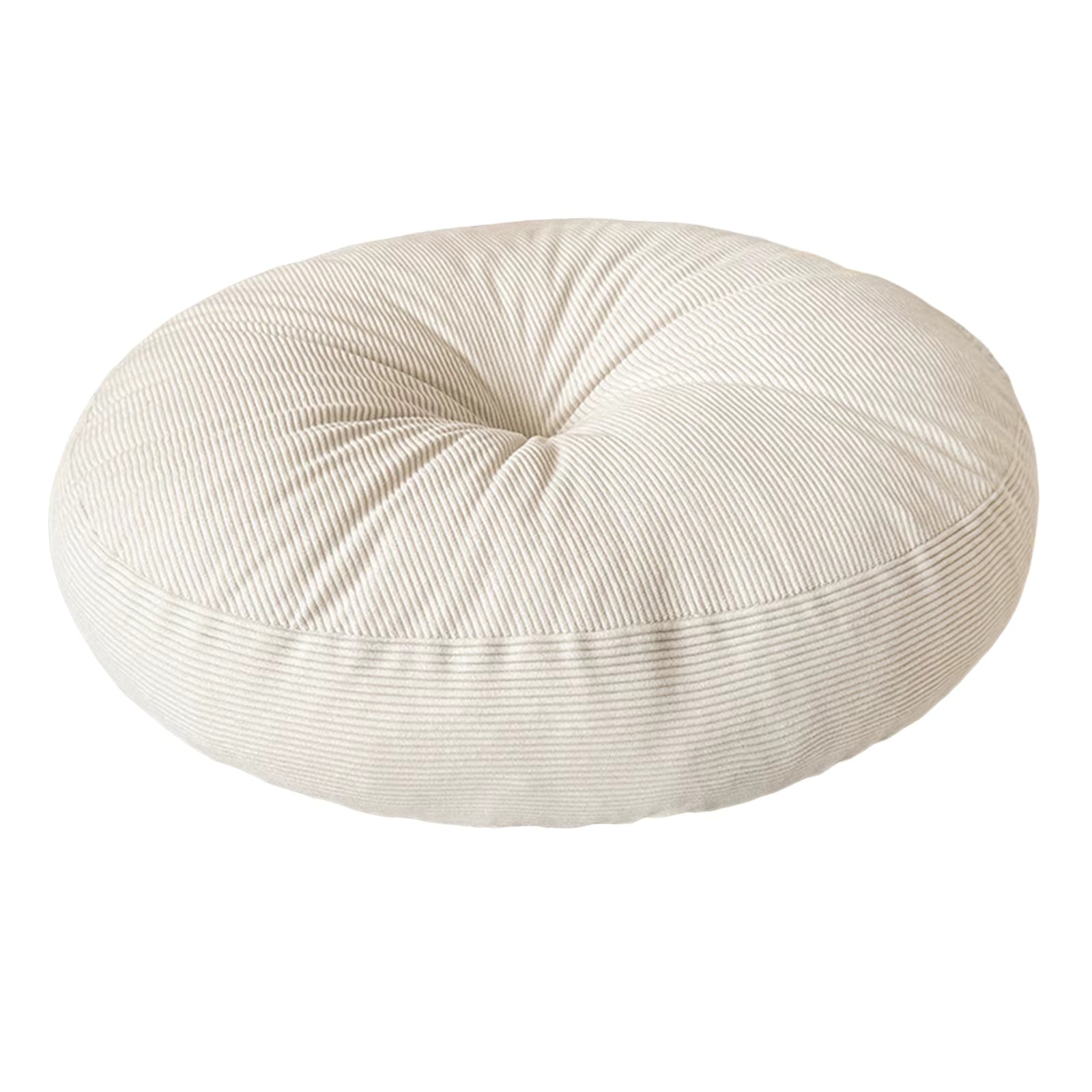 Soft Thickened Fabric Round Cushion - Set of 2