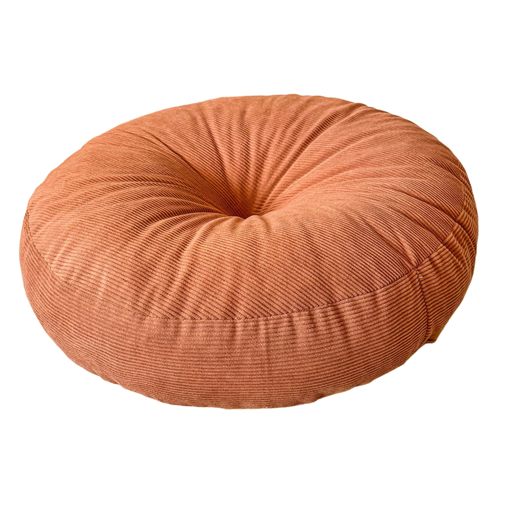 Soft Thickened Fabric Round Cushion - Set of 2