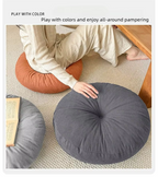 Soft Thickened Fabric Round Cushion - Set of 2