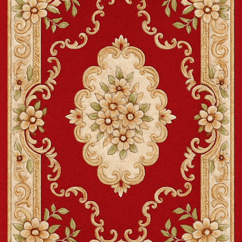 Crimson Aubusson