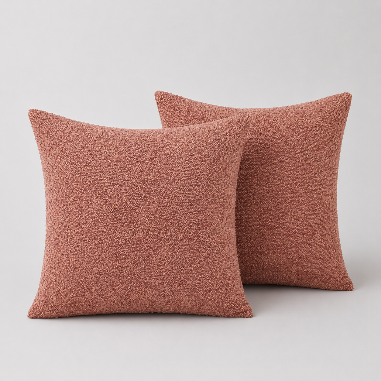 Curly Lamb Wool Cushion Cover - Set of 2