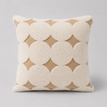 Stamped Fabric Waist Cushion Cover - Set of 2