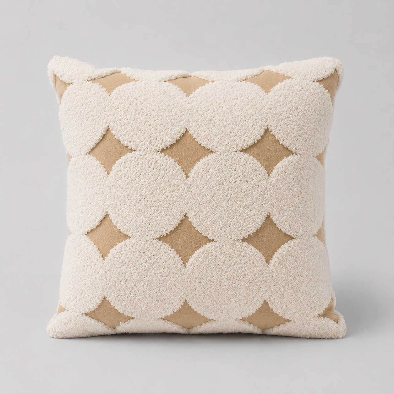 Stamped Fabric Waist Cushion Cover - Set of 2