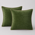 Soft Chenille Cushion Cover - Set of 2
