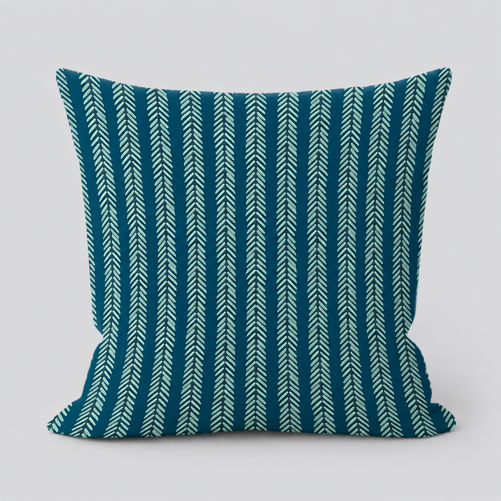 Handmade Geometric Pattern Cushion Cover - Set of 4