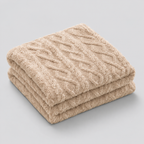 Fluffy Coral Velvet Throw Blanket