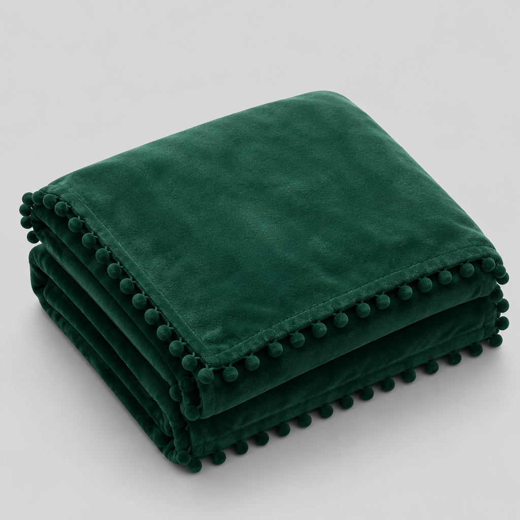 Soft Fleece Flannel Throw Blanket