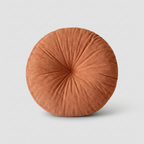 Soft Thickened Fabric Round Cushion - Set of 2