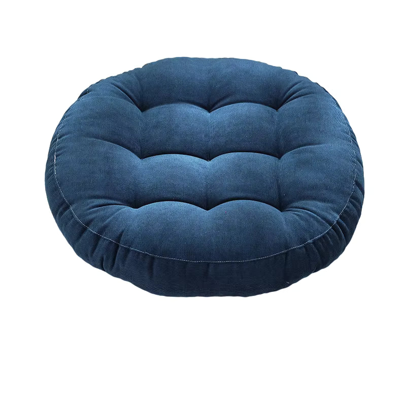 Tufted Corduroy Round Cushion - Set of 2