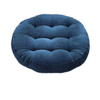 Tufted Corduroy Round Cushion - Set of 2