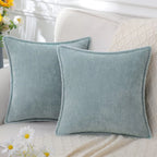 Soft Chenille Cushion Cover - Set of 2