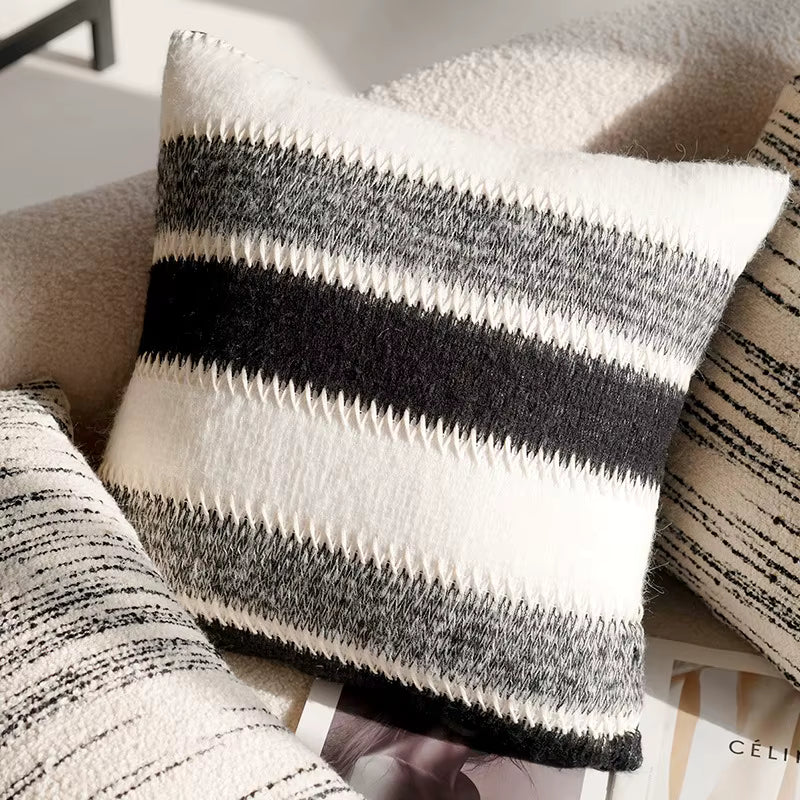 Embroidered Cotton Cushion Cover - Set of 4