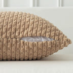 Striped Corduroy Cushion Cover - Set of 2