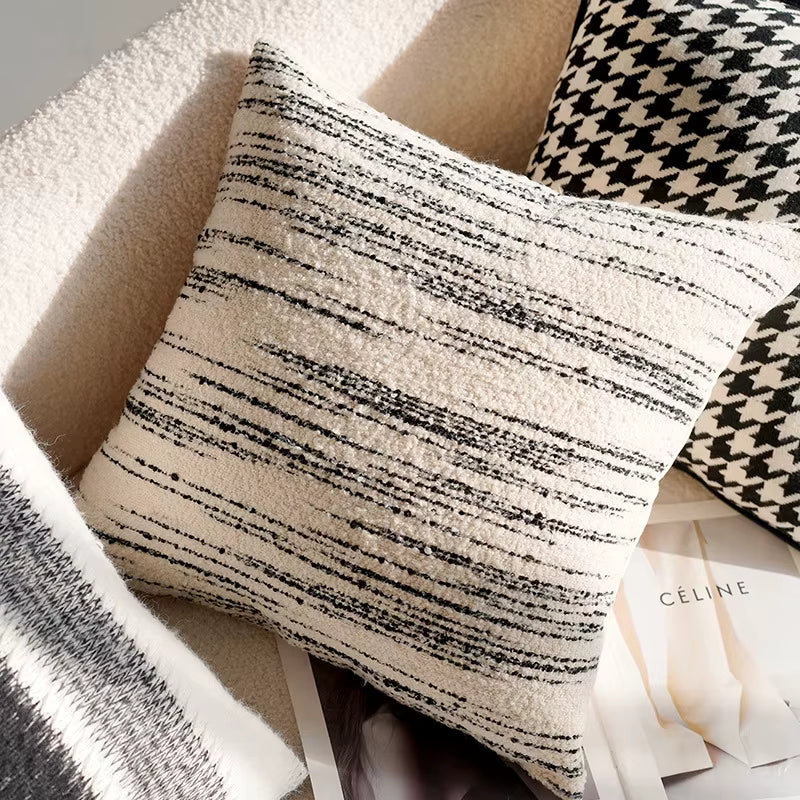Embroidered Cotton Cushion Cover - Set of 4