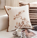 Embroidered Cotton Cushion Cover - Set of 4