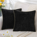 Soft Chenille Cushion Cover - Set of 2