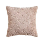 Imitation Rabbit Fur Pillow Cover - Set of 2