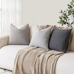 Curly Lamb Wool Cushion Cover - Set of 2