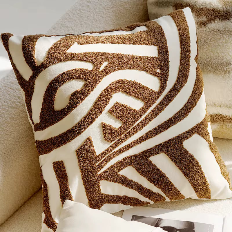 Jacquard Textured Cushion Cover - Set of 2