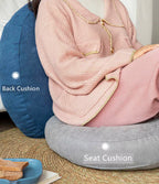Comfortable Round Seat Cushion - Set of 2