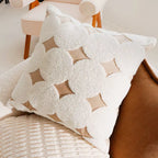 Stamped Fabric Waist Cushion Cover - Set of 2