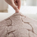 Imitation Rabbit Fur Pillow Cover - Set of 2