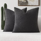 Curly Lamb Wool Cushion Cover - Set of 2