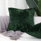 Solid Velvet Cushion Cover - Set of 2