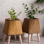 Rattan Woven Plant Pot