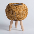 Rattan Woven Plant Pot