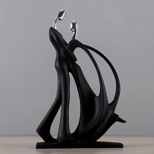 Amour Dancing Couple Sculpture