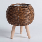 Rattan Woven Plant Pot
