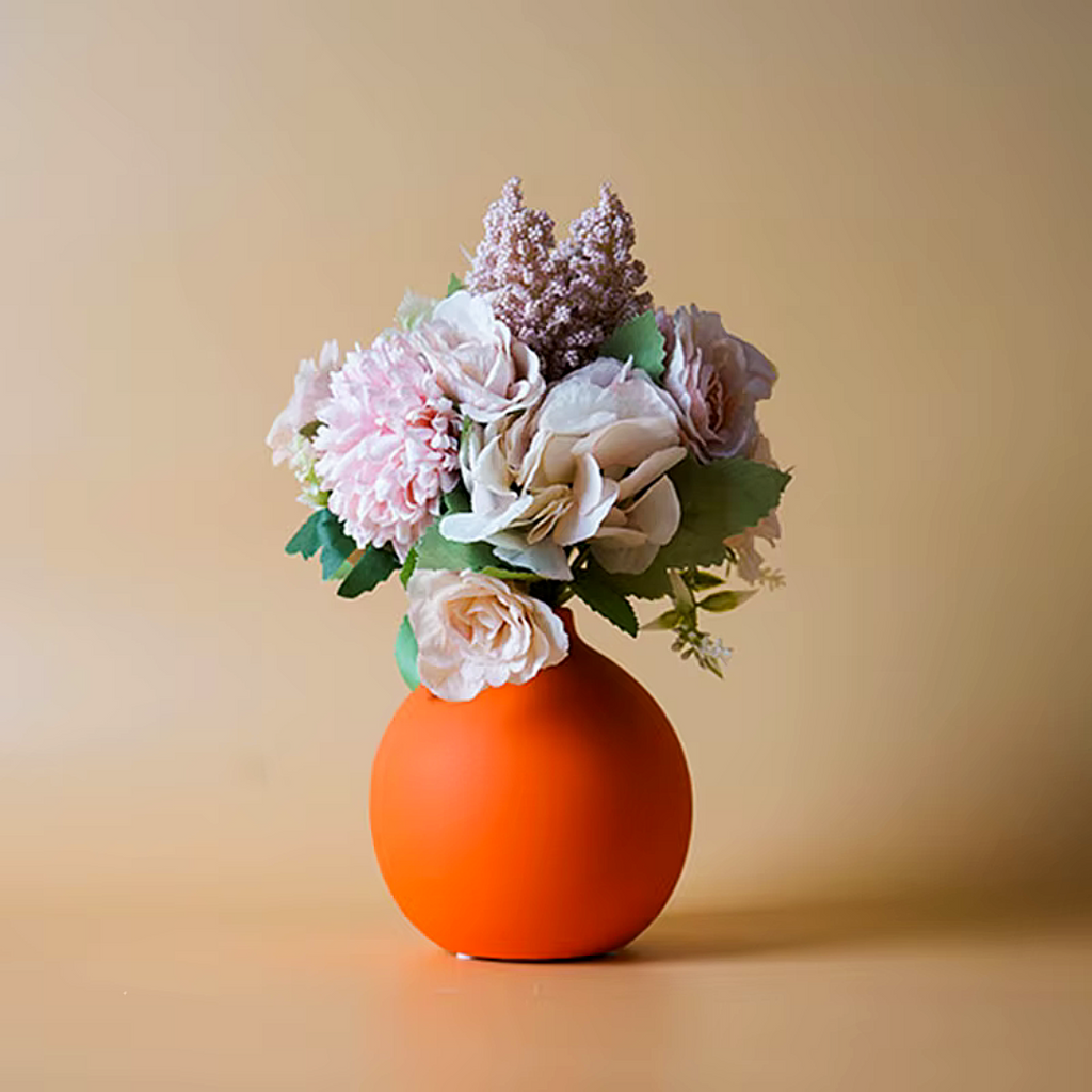 Minimal Ceramic Bottle Vase