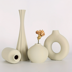 Abstract Sculptural Vase Set
