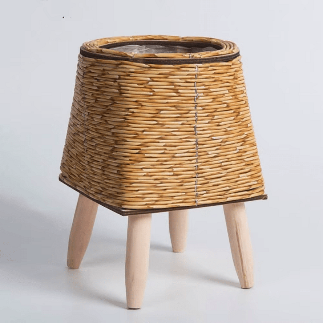 Rattan Woven Plant Pot