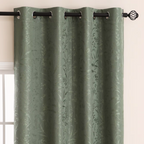 Green Grass Pattern Blackout Curtain