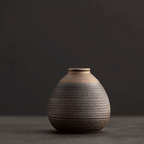 Textured Ceramic Vase Set