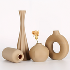Abstract Sculptural Vase Set