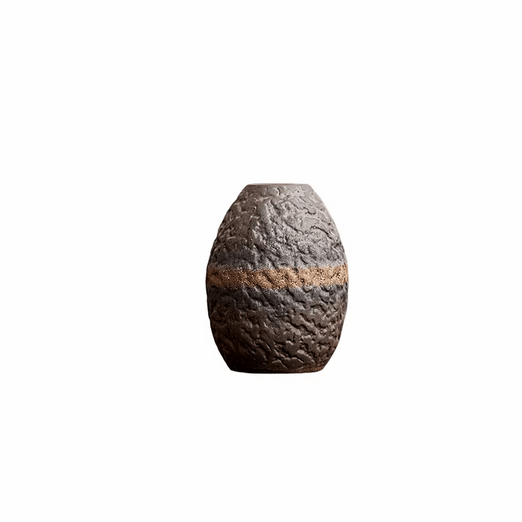 Hand-Textured Ceramic Vases