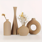 Abstract Sculptural Vase Set