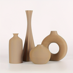 Abstract Sculptural Vase Set