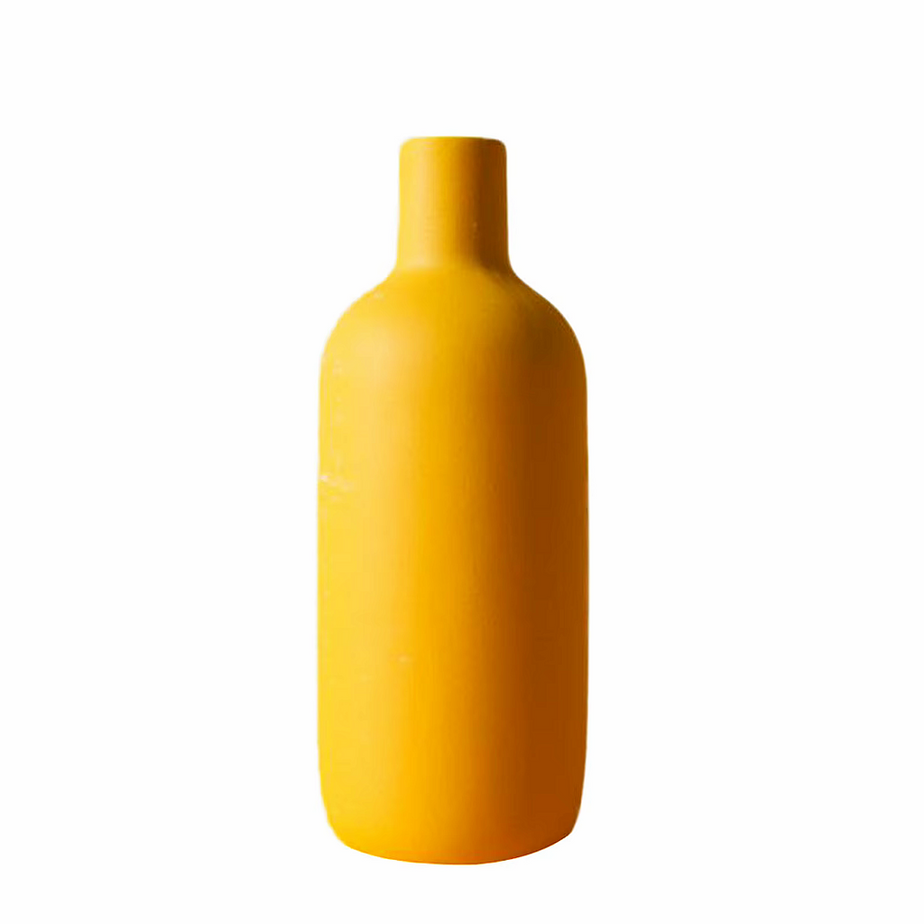 Minimal Ceramic Bottle Vase