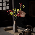 Textured Ceramic Vase Set