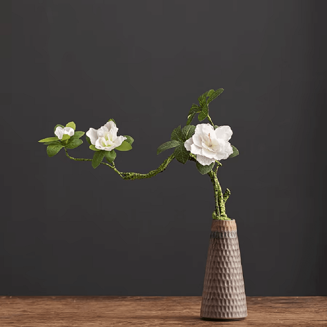 Hand-Textured Ceramic Vases
