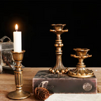 Bronze Resin Taper Candle Holder