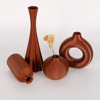 Abstract Sculptural Vase Set
