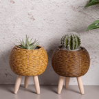 Rattan Woven Plant Pot