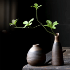Textured Ceramic Vase Set