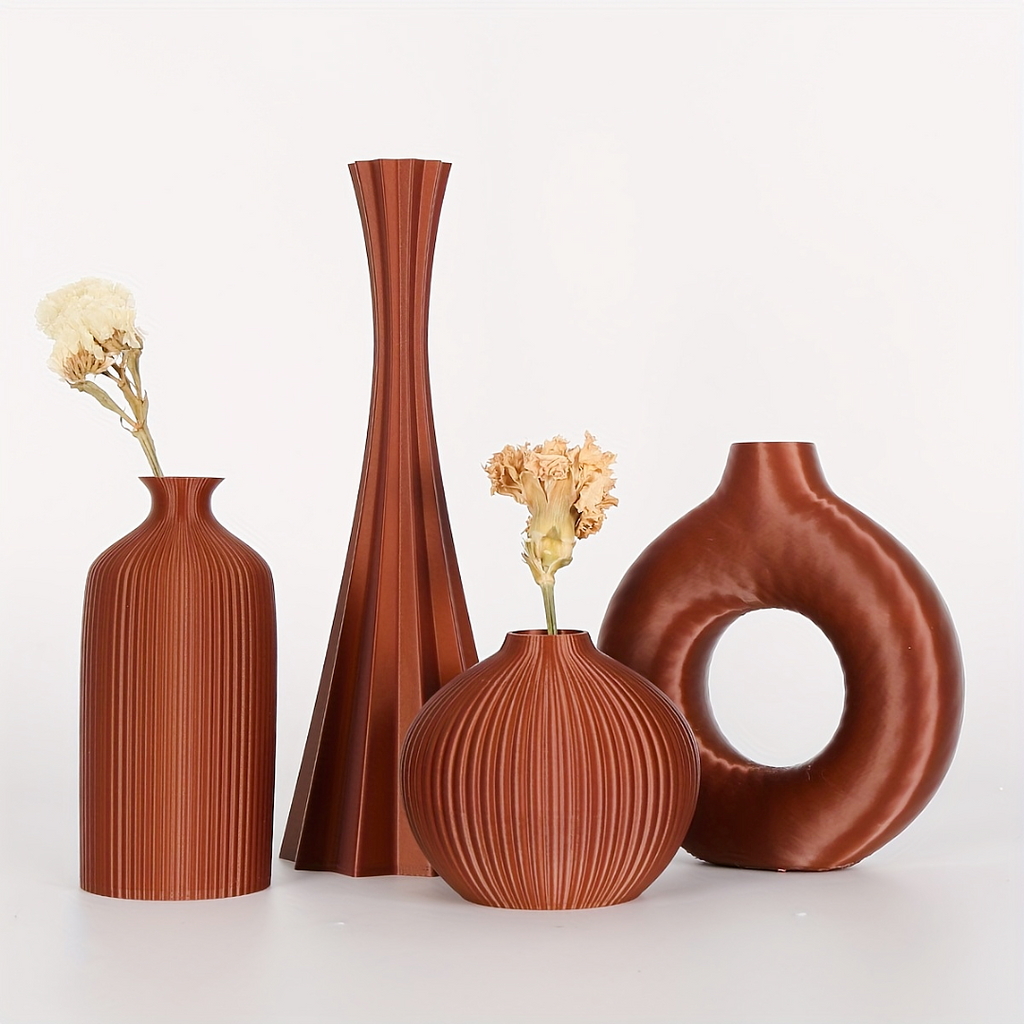 Abstract Sculptural Vase Set